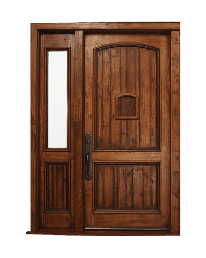 94 Wood Entry Door
